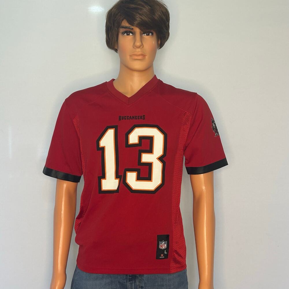 Mike Evans #13 Tampa Bay Buccaneers NFL Red Football Jersey kids large